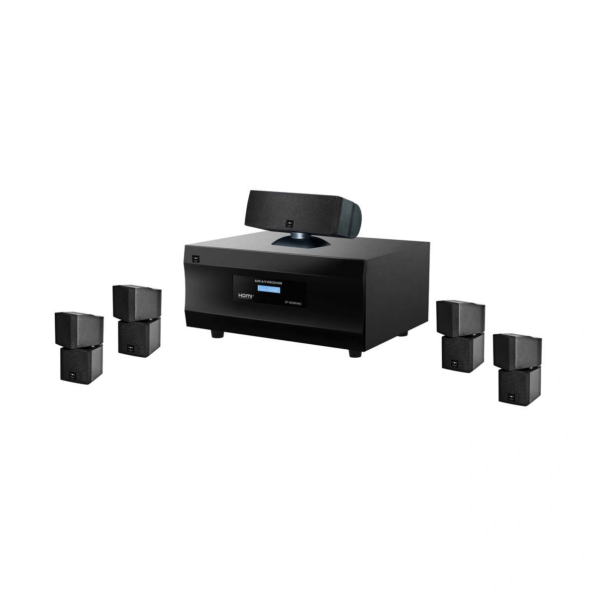 Amati A20 1500W 5.1 Audiophile Receiver & Amplifier: Laboratory Benchmarks & SNR Analysis