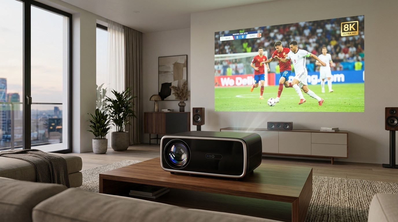 Rhayon RX10 8K Laser Projector Review – My Real-Life Experience & Verdict Lab Benchmark Cover