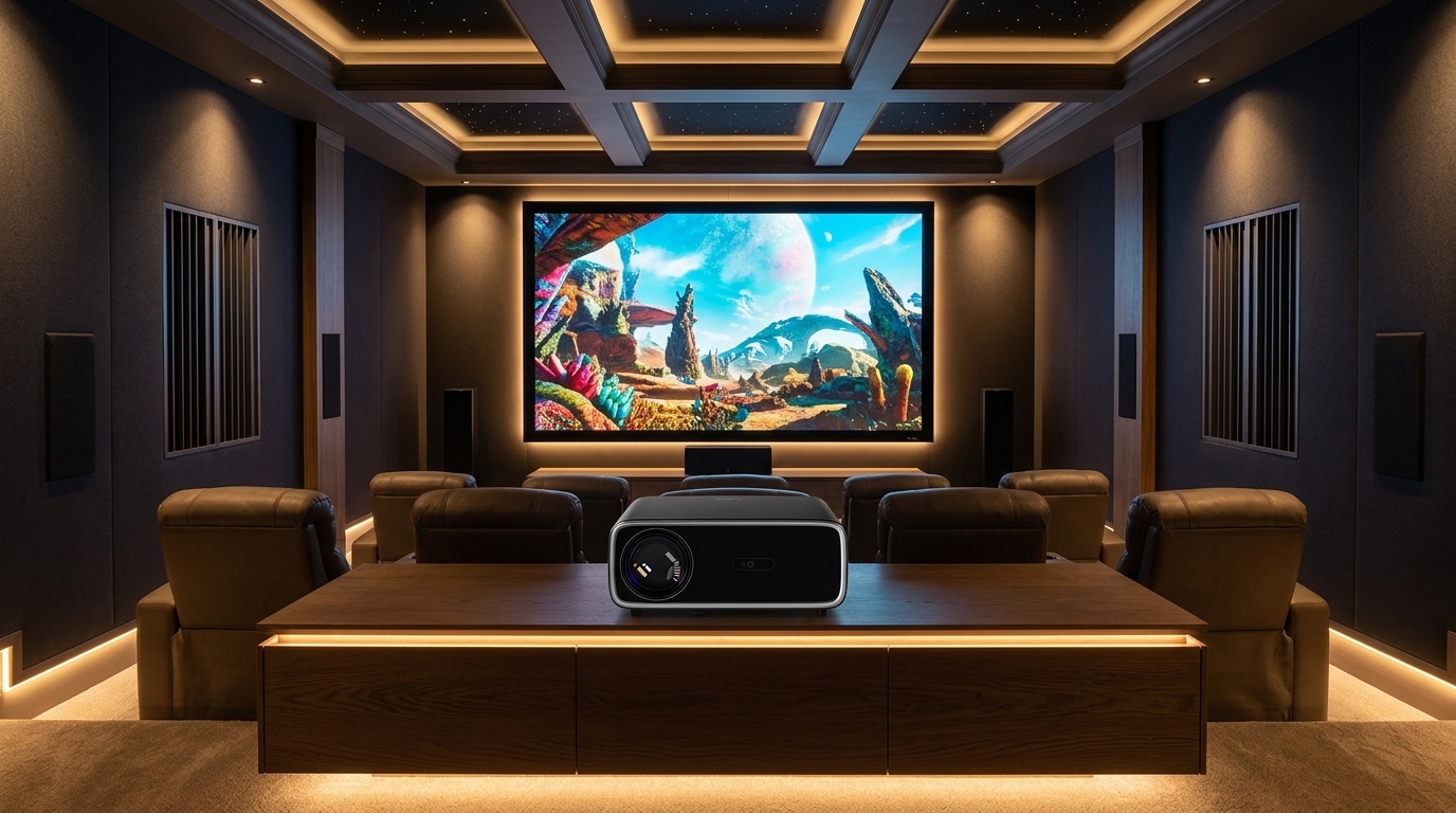 RHAYON RX30 8K Laser Projector Review – Is It Worth the Hype in 2025? Lab Benchmark Cover