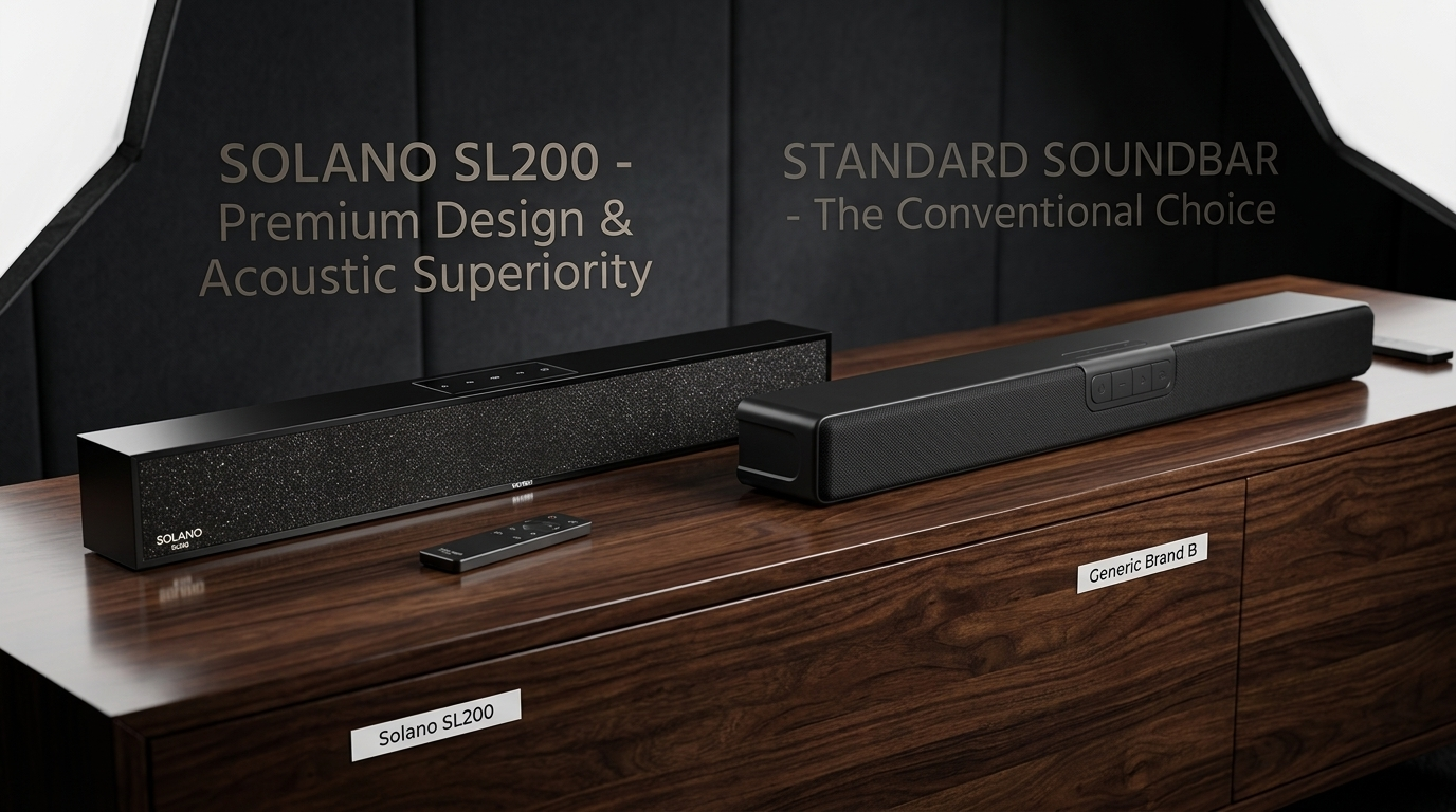 Solano SL200 vs. Bose Smart Soundbar 900: Complete Specs & Performance Analysis Hardware Review